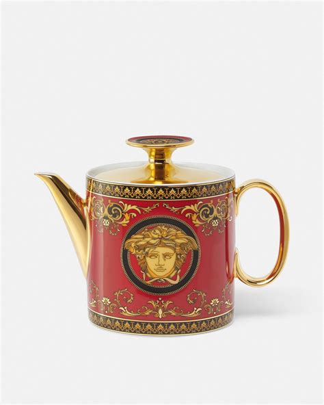 versace medusa red teapot|Versace Rosenthal Meets Medusa Teapot .